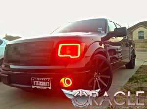 Ford F-150 Headlight Halo Kit - ORACLE Lighting - ColorSHIFT w/ BC1 Controller - `09-`14 Ford F-150 Headlight Halo Kit - ORACLE Lighting - ColorSHIFT w/ BC1 Controller - `09-`14